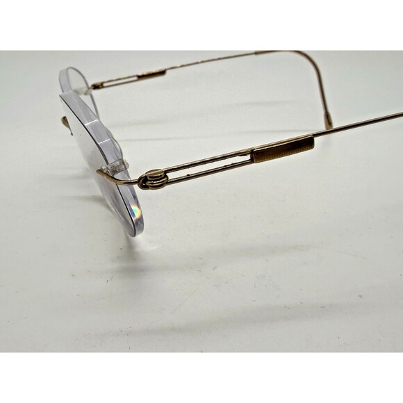 Silhouette 7534 20 6076 Gold Titanium Eyeglasses Austria 17-140 w/Furla Case 4pc main image 12